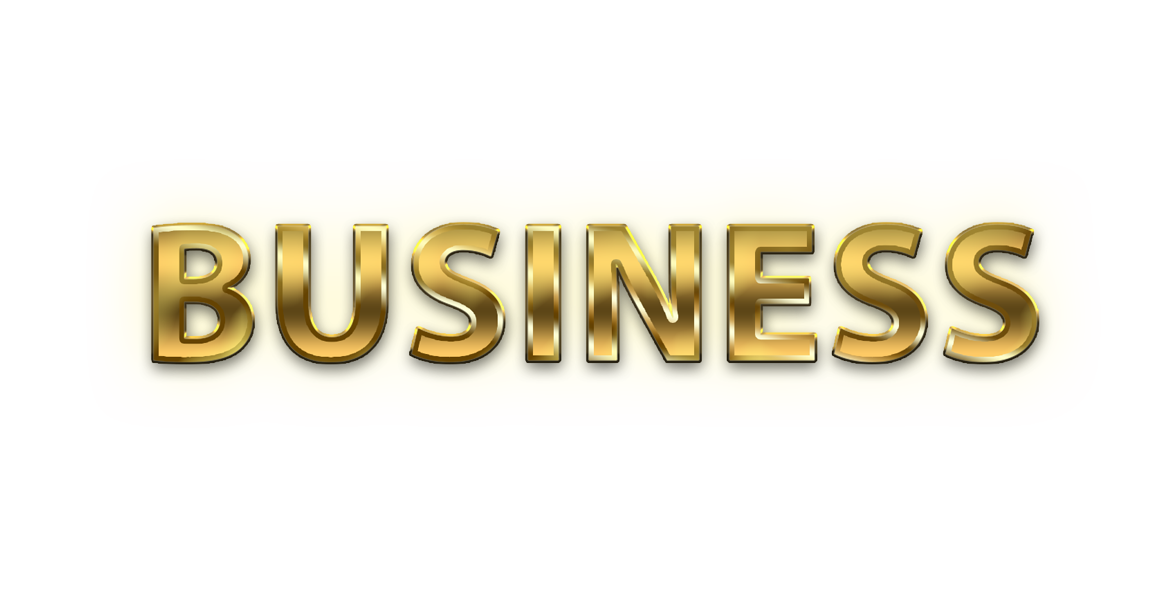 Business word png, Business png,  WORD Business gold text typography PNG images free